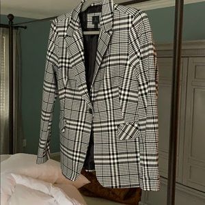 Plaid blazer